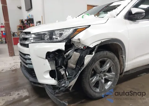 2018 Toyota Highlander Limited Platinum из США, поврежденный, VIN 5TDDZRFH2JS874888